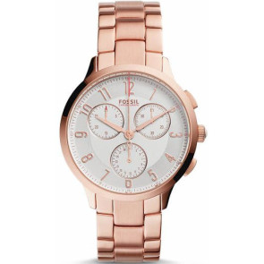 Horlogeband Fossil CH3018 Roestvrij staal (RVS) Rosé 16mm